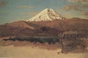 Frederic E.Church Mount Chimborazo,Ecuador oil on canvas